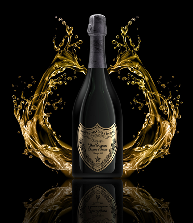 Bouteille de champagne Dom Pérignon