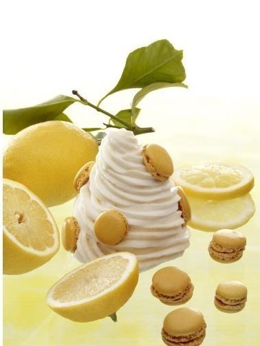 glace macaron citron